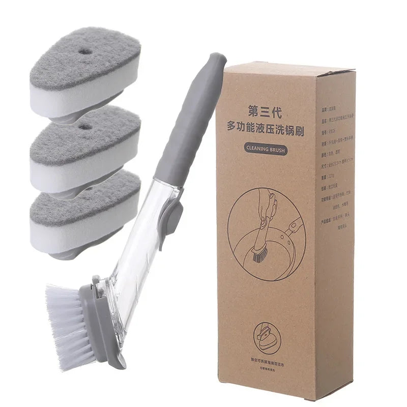 2‑in‑1 Kitchen Cleaning Brush